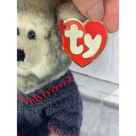 Ty Beanie Babies Fairbanks Land of‎ the Midnight Sun 1993 Plush Stuffed Bear - Picture 4 of 7